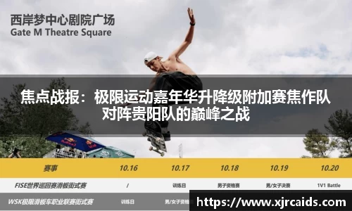 焦点战报：极限运动嘉年华升降级附加赛焦作队对阵贵阳队的巅峰之战